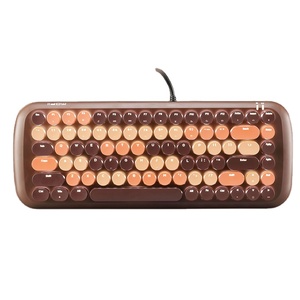 Mini teclado con cable para oficina Oem, nuevo estilo de juego, Teclado mecánico para ordenador, cuaderno/maquinaria con impresión láser de letras, Reino Unido, 2017 - Product Image 1