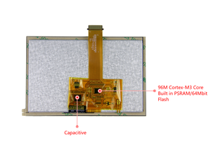 DACAI 4.3 pollici modulo LCD 482x272 TTL lavorare con Arduino STM ESP HMI coof struttura Touch Panel Screen - Product Image 6