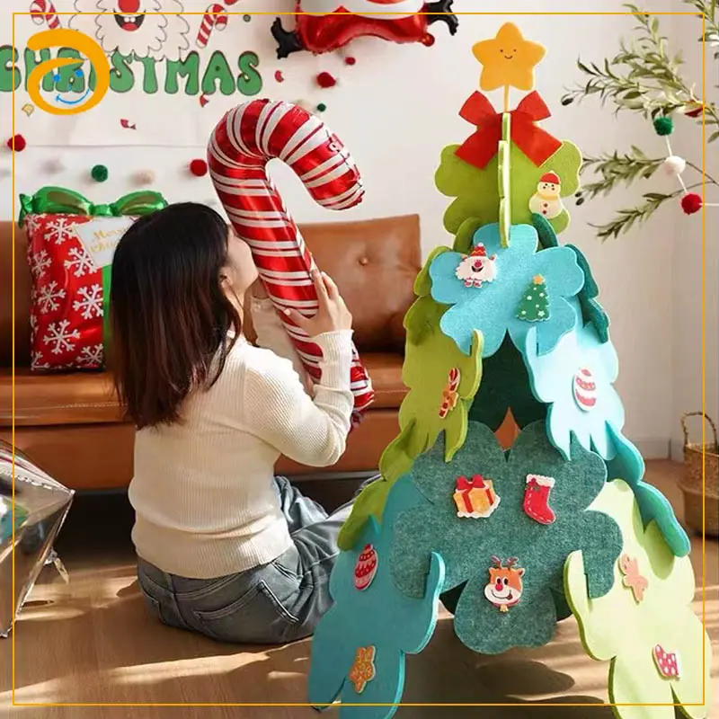 3D Christmas tree High quality easy to assemble and disassemble Christmas parties essential Christmas gifts for children