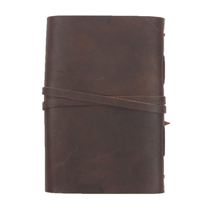 OEM Customizable Vintage Leather Journal <strong>Notebook</strong> Cover Custom Embossed Logo Genuine or PU Leather <strong>Notebook</strong> - Product Image 3
