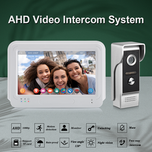 Good Quality 7 Inch <strong>Video</strong> <strong>Intercom</strong> <strong>System</strong> with 1080P Smart Doorbell Camera <strong>Video</strong> Door Phone <strong>Intercom</strong> <strong>System</strong> for Home Security