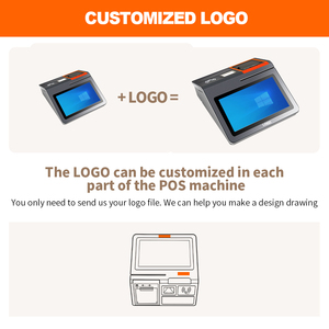 Terminal de pago de tableta Android todo en uno personalizado caja registradora máquina de venta pos con restaurantes lector de escáner de código QR - Product Image 4
