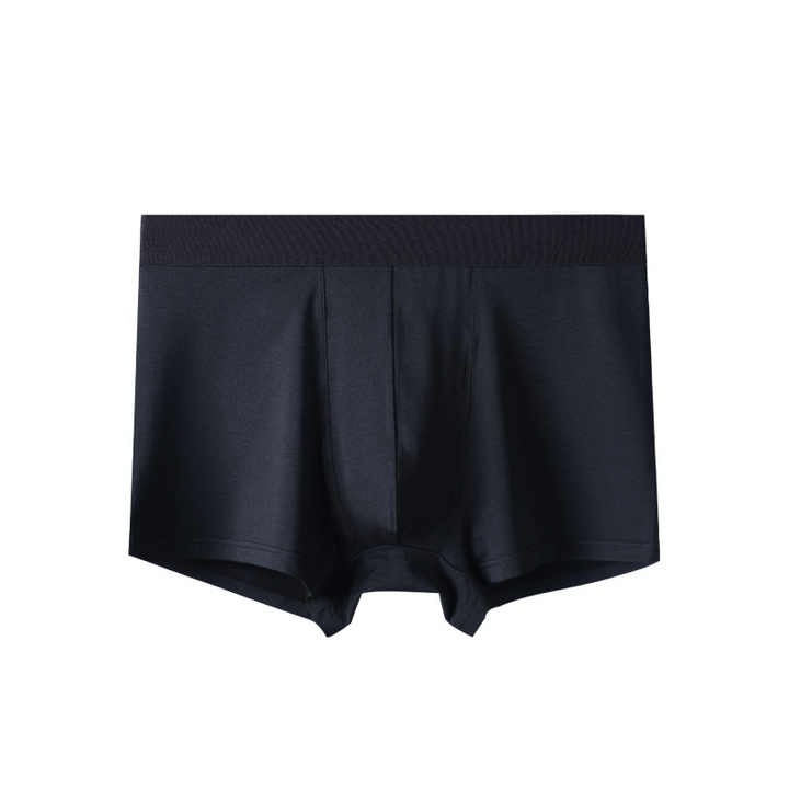 Cuecas masculinas, tamanho grande, cor sólida, cintura médio, cor sólida, novo estilo, preto, básica, modal, boxers, roupa íntima