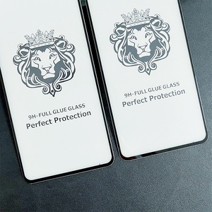 Bán Buôn Sư Tử Đầy Đủ Keo Điện Thoại Di Động Bảo Vệ Màn Hình 9H Tempered Glass Đối Với iPhone 11 12 13 Mini 14 Cộng Với 15 Pro Max 16 XS SE XR - Product Image 4