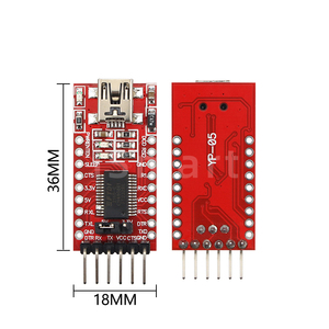 Mini 5P/C tipi portu yüksek kalite TTL rl FT232 FTDI USB 3.3V 5.5V TTL seri adaptör programcı modülü Mini portu