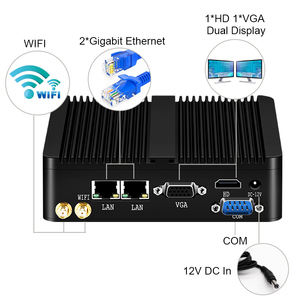 Ce-leron J1900 <strong>Desktop</strong> Pc Pen-itum <strong>2</strong> Com Rs232 2Lan <strong>Nics</strong> H d Vga 4 Usb Win10 <strong>Linux</strong> Fanless HTPC Micro <strong>Computer</strong> - Product Image 4