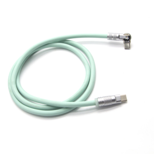 120W çok renkli kalın kordon hızlı şarj kablosu dönebilir bağlayıcı mikrofon USB veri kablosu - Product Image 3