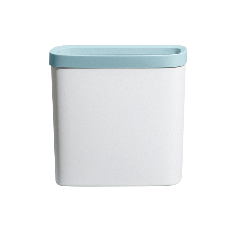 Warm white tub body with light blue pressure ring