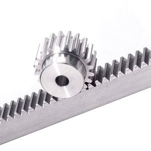 High Precision Custom Made Cnc M1 <strong>Helical</strong> Spur Straight Round Steel <strong>Module</strong> 1 Gelical <strong>Gear</strong> Rack and Pinion