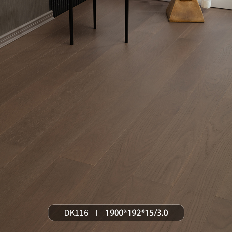 DK116 oak surface 3mm medium coffee pure three layers