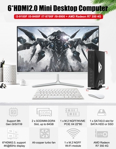 Nuovo PC da gioco MV200 N-vidia RTX 3050 8G GDDR6 Computer Desktop In-tel Core i9 i7 i5 Win 11 2 * HD-MI2.1 2 * DP1.4 4x8K UHD - Product Image 6