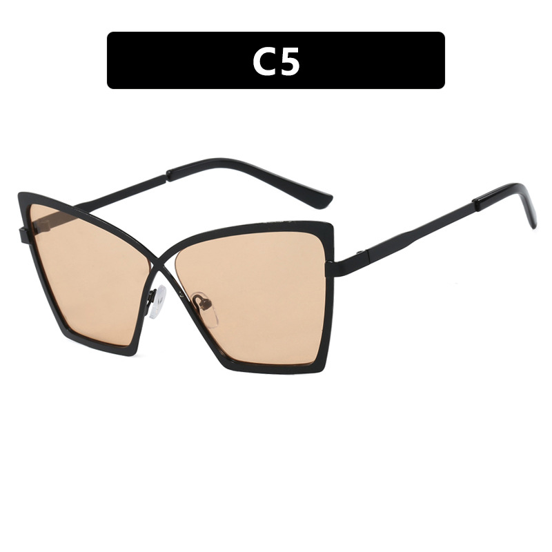 Lente de gafas de sol negro/marrón claro