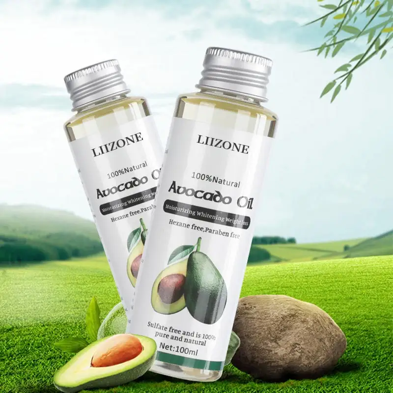 SMANA Wholesale High Quality 100% Organic Pure Avocado Coconut Oil Skin Body Hair Nails Massage Pure Avocado Coconut Oil