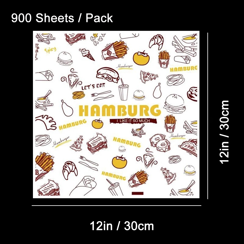 Papier à hamburger (900 pièces/paquet)
