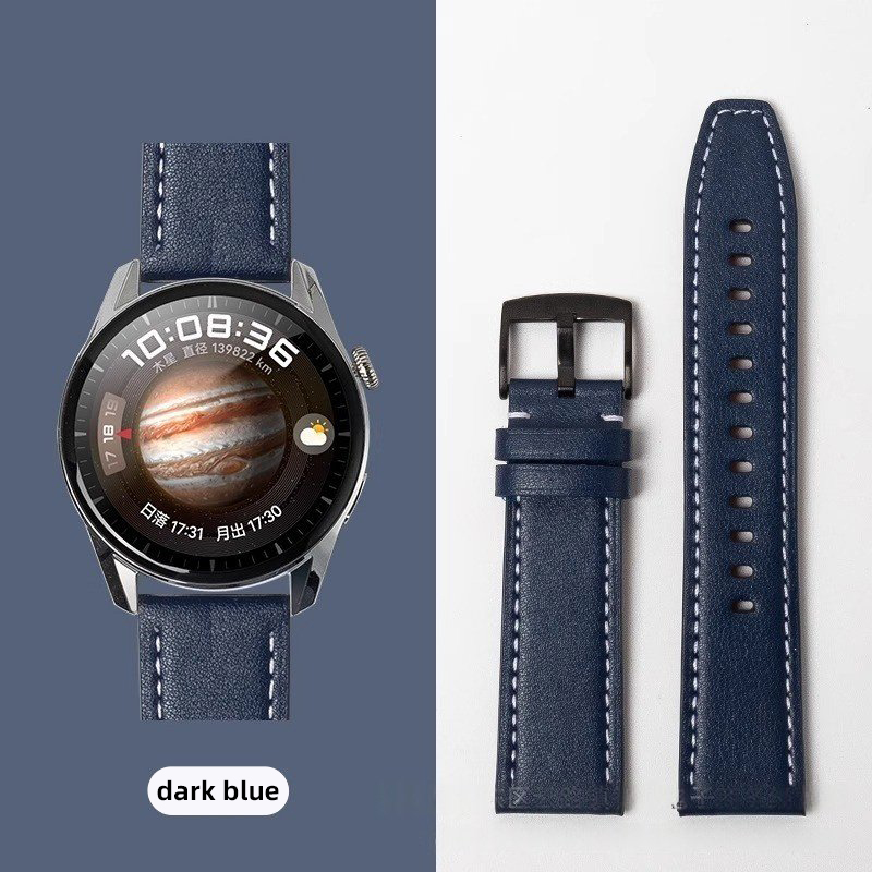 Blue with Black Buckle