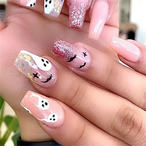 เล็บปลอมและเล็บกด: จากเคล็ดลับฝรั่งเศสเพื่อสไตล์ rhinestone ทนทานและติดทนนาน P1259 P04 P03 P1158แม่พิมพ์เล็บ P05 - Product Image 2