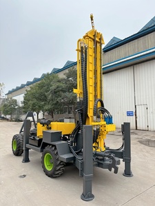 200m 300m derinlik tam otomatik tekerlekler hidrolik su kuyusu sondaj makineleri için ana sondaj teçhizatı ev iyi ekipmanları - Product Image 4