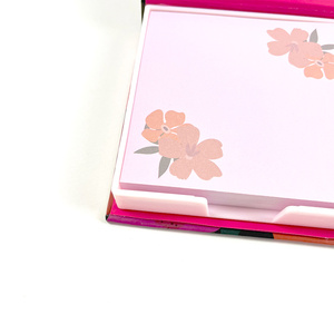 定制红花便签礼品套装纸创意策划贴便签 - Product Image 3