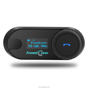 FreedConn 800m TCOM SC Built-in FM con schermo LCD Moto Intercommunicador senza fili Intercommunicador interfono Bluetooth per casco da Moto - Product Image 2