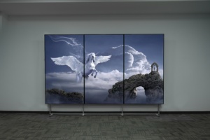 Veeluame 4K HD Digital Signage LCD-<span class=keywords><strong>Display</strong></span> für den Innenbereich Werbe bildschirm Videowand modul zu wettbewerbs fähigen Preisen