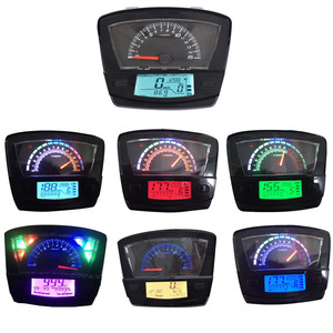 สต็อก LED สากลดิจิตอลรถจักรยานยนต์ไฟฟ้า Speedometer มาตรวัดระยะทางแดชบอร์ดสําหรับ EX5 - Product Image 3