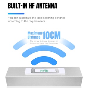 Benutzer definiert gedruckt für Kleidung Programmier bares Rfid-Etikett Hf Domed Code Instagram Anti Metal Große Aufkleber rolle Wasserdichter NFC-Aufkleber - Product Image 3