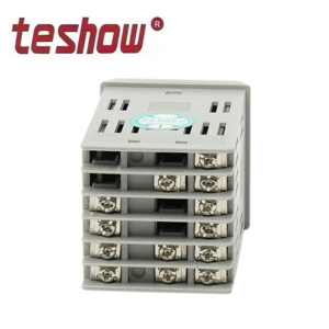 Teshow-Controlador de termostato PID de salida dual, pantalla LCD dual, una alarma K, controlador de temperatura de plástico
