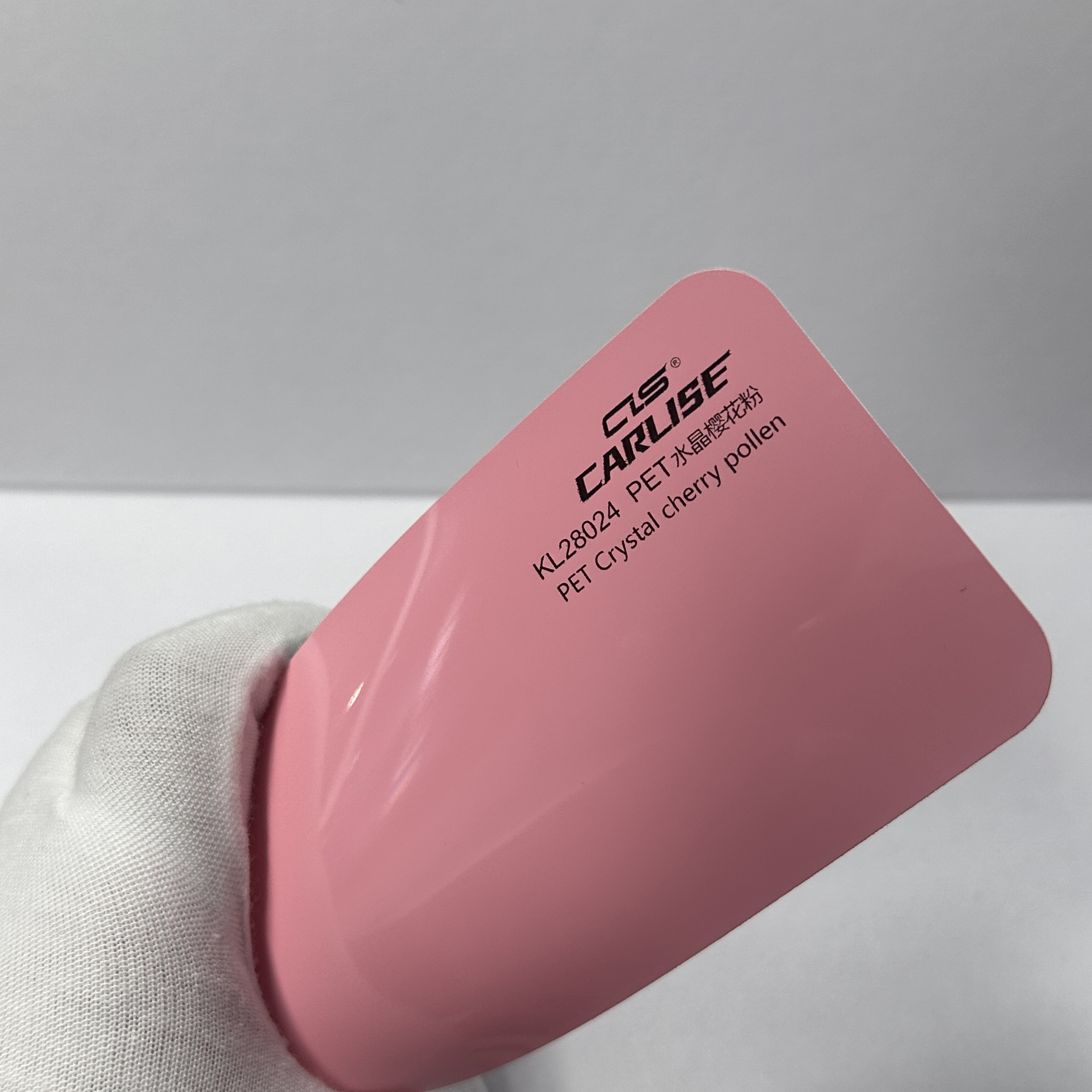 Polvo de flor de cerezo cristalino
