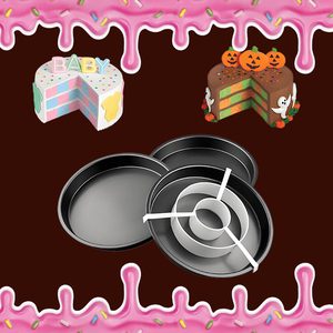 Tất cả các dịp dễ dàng lớp bánh tráng miệng bên bánh trang trí công cụ thiết lập và bàn cờ Bánh Pan Set cho cheesecakes - Product Image 2