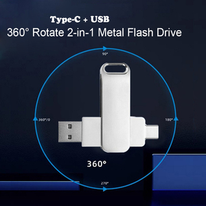 8GB至512GB两用OTG安卓2.0/3.0 Type-C笔式驱动器USB 3.0接口金属记忆棒Pendrive 32GB版本 - Product Image 4