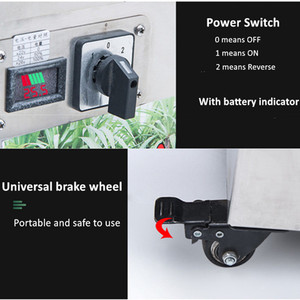 プロの商用大容量電気サトウキビジュース機/サトウキビ加工機 - Product Image 5