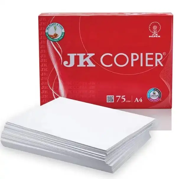 Легкая копировальная бумага Jk A4 75GSM 70GSM 500 листы на обод JK копировальная бумага 80gsm 70gsm офисная бумага для продажи по заводским ценам