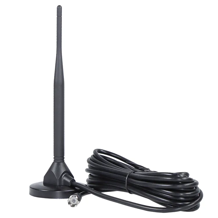 Antena HDTV antena UHF VHF DTMB, DVB-T2 digital dalam ruangan penerima 4K 1080P antena magnetik