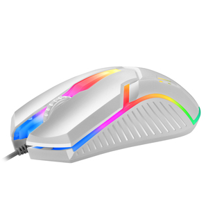 Tastiera per Mouse da gioco retroilluminata a LED RGB cablata S1 Maus Mouse da gioco ergonomici programmabili Mouse da gioco personalizzato per Computer PC - Product Image 4