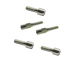Customized D-Shaped Connector <strong>Computer</strong> Screws #6-32 Brass Nickel Plating with Oval Head Screw Thread in Metric <strong>System</strong> - Product Image 5
