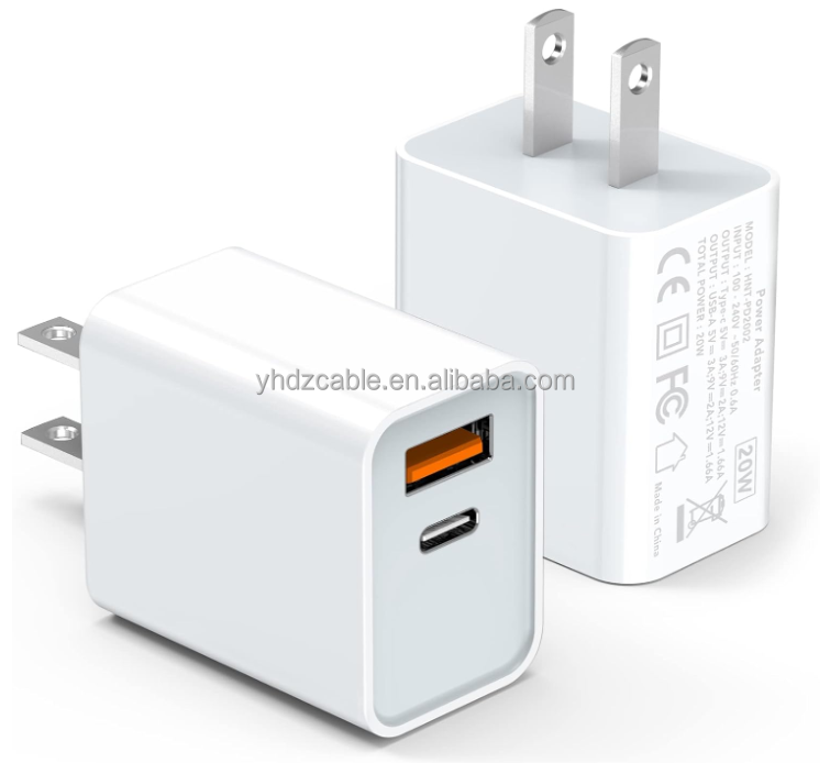 Chargeur blanc 20W