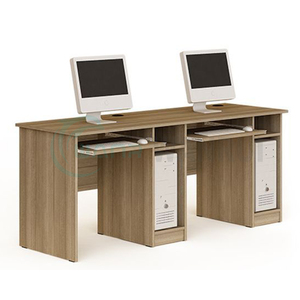Diseño moderno Escuela Sala de ordenadores Escritorio Estudiante Mesa de ordenador de madera - Product Image 1