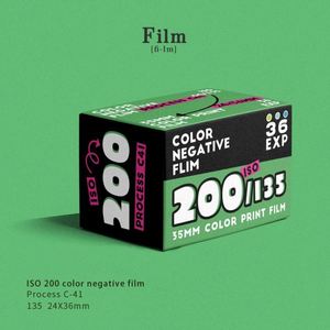 35Mm Color Rolls Disposable Negative <strong>400</strong> Iso 320 200 64 36 <strong>Exp</strong> Process C-41 Film for Camera - Product Image 4