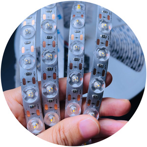170 fasulye açısı 18W DC24V 11MM PCB 48leds2 tel CCT 2700-6500k diffüz optik lens alüminyum profil için led ışık şerit - Product Image 1