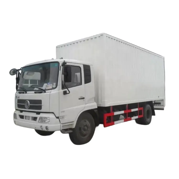 Prezzo basso Dong Feng 6.2m Cargo Van 6 ruote 4x2 10-15Tons Cargo Box camion per la vendita