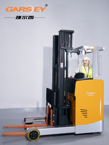 Fabricación de fábrica Carretilla elevadora hidráulica semiautomática Apilador de paletas para caminar eléctrico