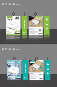 AU/abd/İngiltere/ab Android telefon şarj çok 4 Port Usb Adapte hızlı Qc 3.0 şarj hızlı şarj Qc3.0 telefon şarj - Product Image 6
