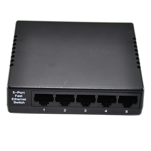 Conmutador de red RJ45 de 5 puertos 10/100M Conmutador Ethernet rápido Hardware y software de computadora