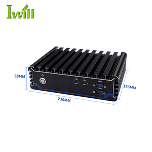 ワイド電圧入力DC9Vから36V埋め込みBOX PC IBOX-3026ファンレス産業用PCi7 1165G7、6 * COM 8 * USBサポートWin10 Win11 - Product Image 4