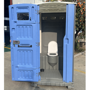 Modular Portable <strong>Toilet</strong> HDPE Portable Bathrooms Chemical Wc Foldable Outdoor Mobile Toiltte for Leasing <strong>Company</strong> - Product Image 3