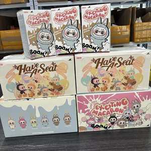 Labubu พวงกุญแจตุ๊กตา1.0 2.0, พวงกุญแจคุณภาพสูง popmart Macaron labubu กล่องปริศนามอนสเตอร์ของเล่นตุ๊กตากล่องปริศนาดั้งเดิม - Product Image 4