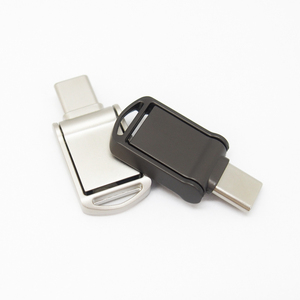 AiAude Mini Metal Business-Grade Otg Tipo C 3,2 USB 3,0 Chip de memoria flash-Transferencia encriptada de alta capacidad y alta velocidad - Product Image 5