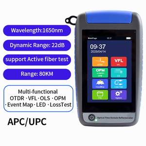 Mới nhất nóng bán sợi quang <span class=keywords><strong>Tester</strong></span> đa chức năng cầm tay 1310nm/1550nm 80km Mini OTDR <span class=keywords><strong>Tester</strong></span> với OPM VFL cho FTTH - Product Image 6