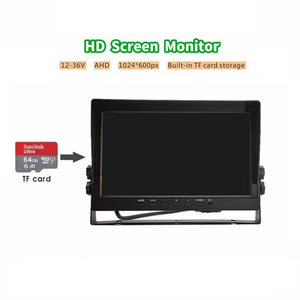 10.1-inch IPS màn hình 4-kênh AHD <span class=keywords><strong>DVR</strong></span> Màn hình 12V 24V 36V 2CH máy ảnh đảo ngược máy ảnh tầm nhìn ban đêm điểm mù hệ thống phát hiện - Product Image 3
