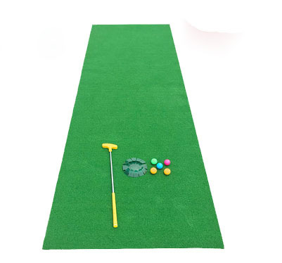 Alfombra de putting multiusos verde - 100x300 cm